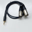 Premium 3.5mm to Dual XLR Audio Cable