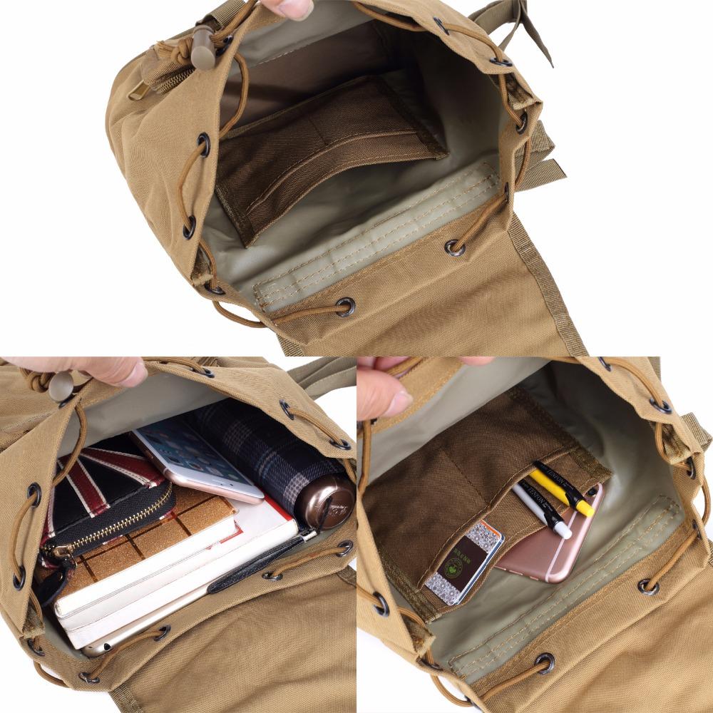 Black Hawk Commandos Military Woman girl Camouflage Lightweight Waterproof bag pack for outdoor sports - Korvel