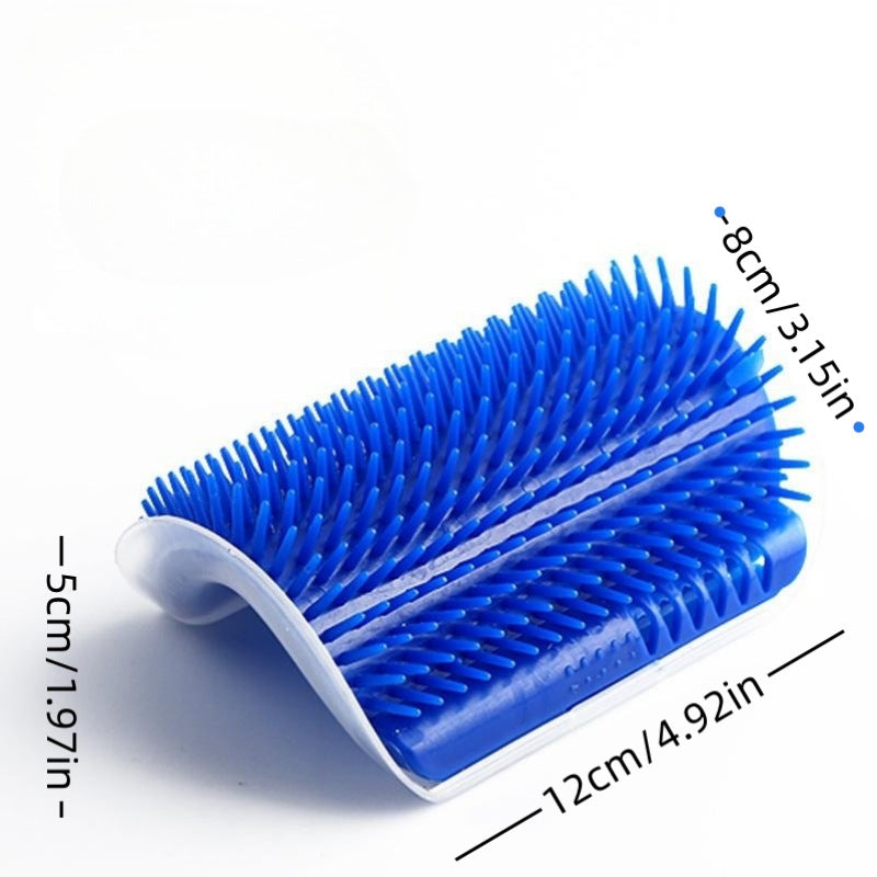 New four-color wall corner brush with free cat mint powder skin friendly cat massager cat comb - Korvel