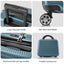 Carry-on Luggage 20 Inch Front Open Luggage Lightweight Suitcase with Front Pocket and USB Port, 1 Portable Carrying Case  Blue - Korvel