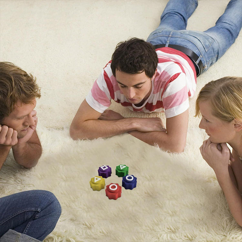 Premium Korean Gonggi Game Set with 5 Stones & Round Case