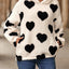 Heart Pocketed Dropped Shoulder Hoodie - Korvel