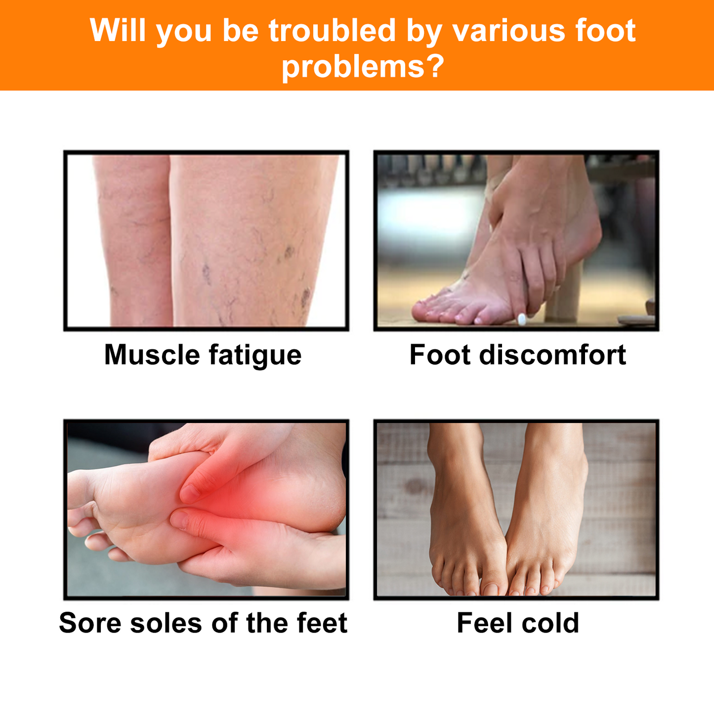 HOUKEA Tourmaline Ionic Body Health Socks for Foot Care