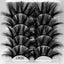 5D 25mm 5 Pairs Mink Eyelashes Multi-Layer Lengthening Thick Thickened False Eyelashes - Korvel