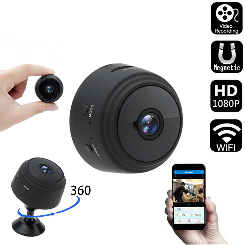 Mini 1080P IP Camera with Night Vision and Motion Detection