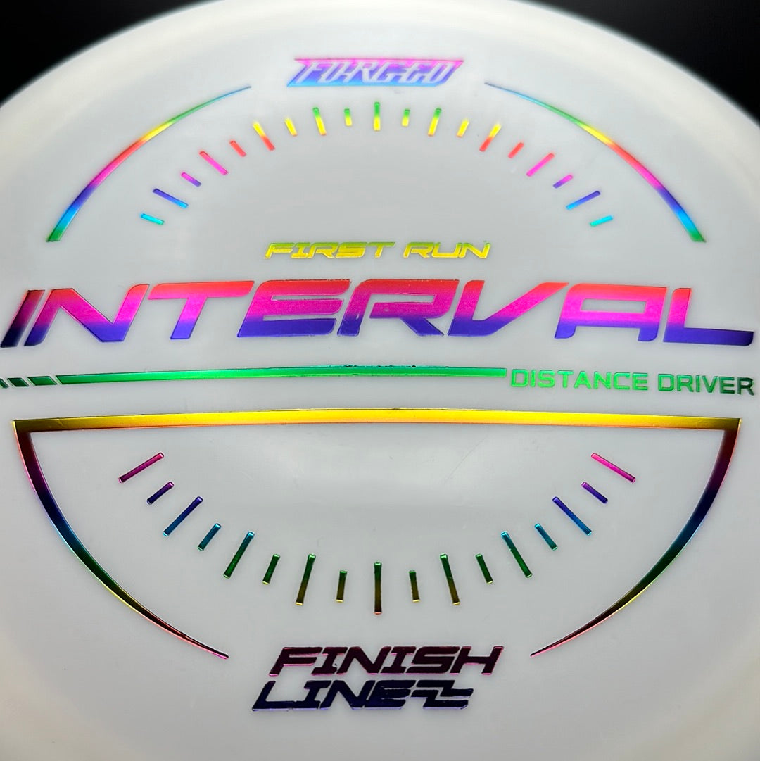 Forged Interval - First Run Disc Golf Driver