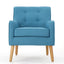 Elegant Teal Armchair for Stylish Living Spaces