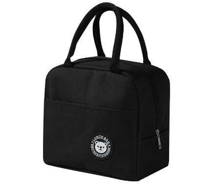 Fashion simple portable insulation bag waterproof fresh-keeping aluminum foil lunch box bag small lunch bag travel cooler bag - Korvel