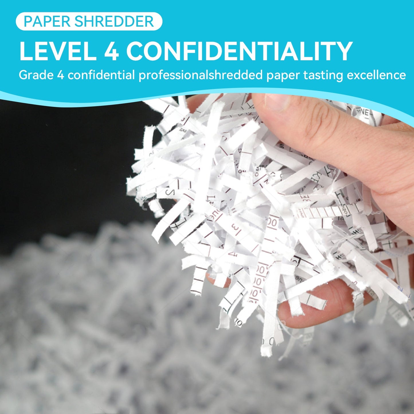 Heavy Duty Cross Cut Paper Shredder - 15 Sheets Capacity