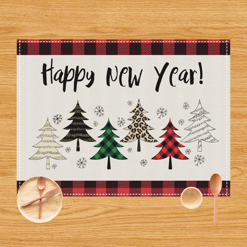 Premium Christmas Dining Mat - Heat-Insulating Table Decoration