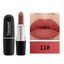New Frosted Bullet Fog Matte White Lipstick Small Pepper 12 Color Moisturizing Lipstick - Korvel