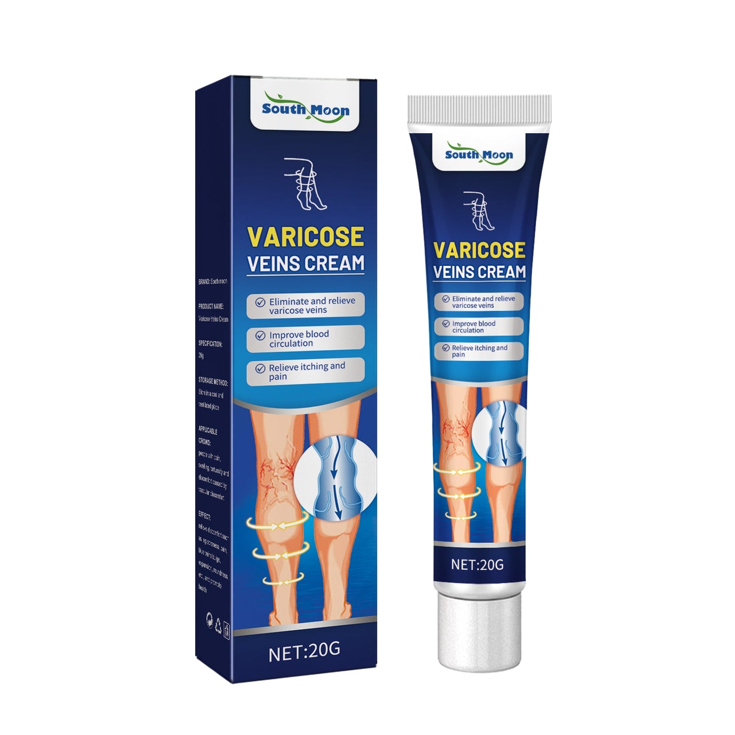 Premium Vein Massage Cream for Enhanced Leg Comfort