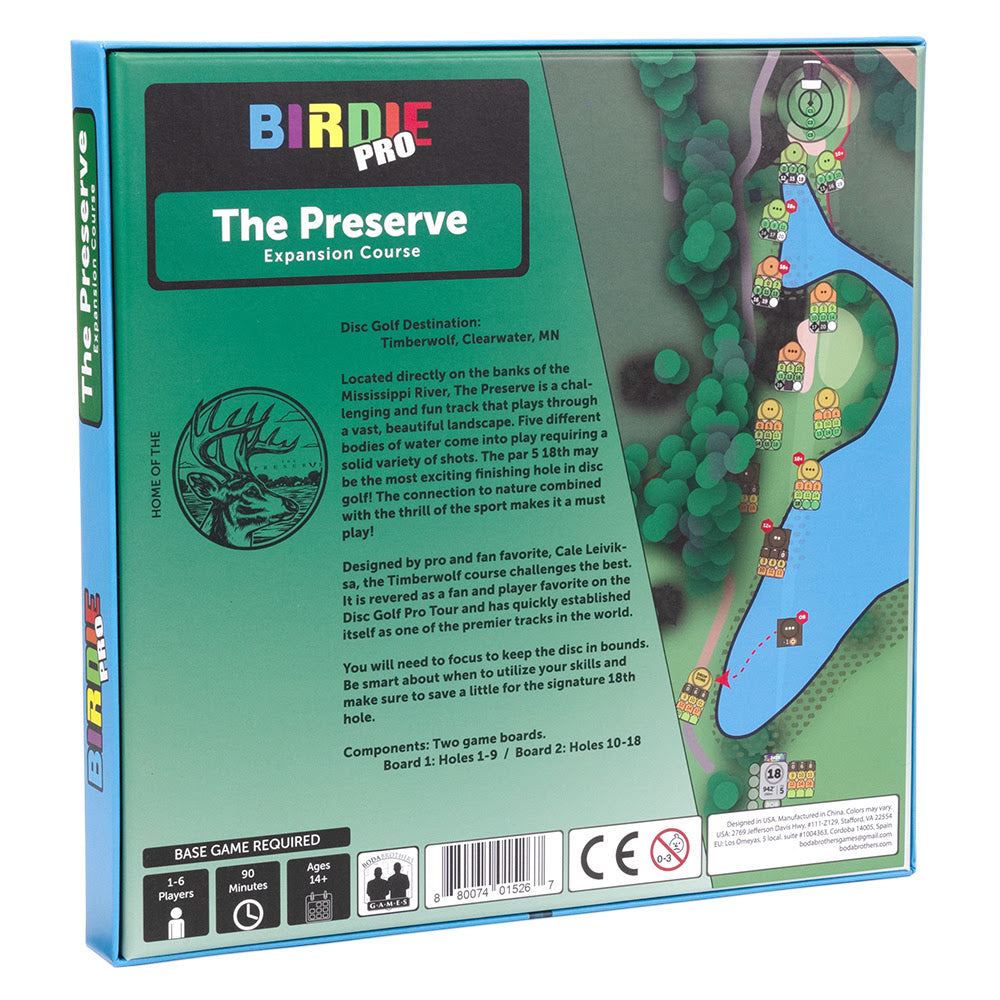 Birdie Pro Disc Golf Board Game - Extension Preserve
