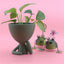 Creative Cartoon Cheek Support Abstract Figurine for Home Decor