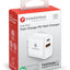 PowerPeak PD Wall Dual Port Charger 20W - White - Korvel