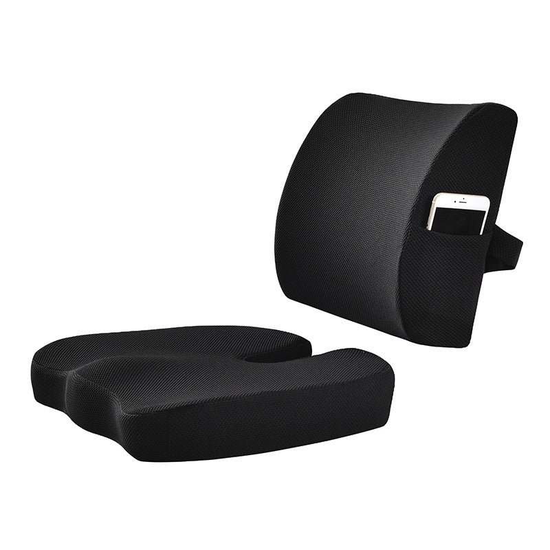 Car Seat Cushion Office Waist Cushion One Set Of Summer Gel Cushion Breathable Seat Cushion Hip Beauty Cushion Set - Korvel