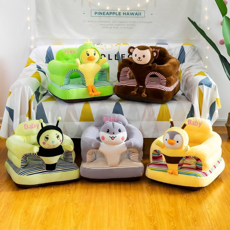 Preschool anti fall cartoon sofa chair baby learning sitting artifact enlarged and thickened tatami mat - Korvel