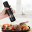 USB Rechargeable Electric Pepper & Sea Salt Grinder Set