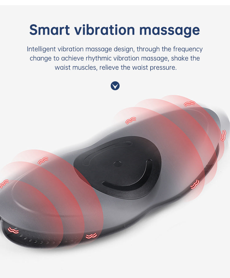 Massager Lombaire Premium avec Compresse Chaude et Pression d'Air