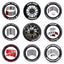 Personalized 3D Reflective Tire Letter Stickers