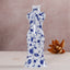 Elegant Blue and White Ceramic Mini Vases