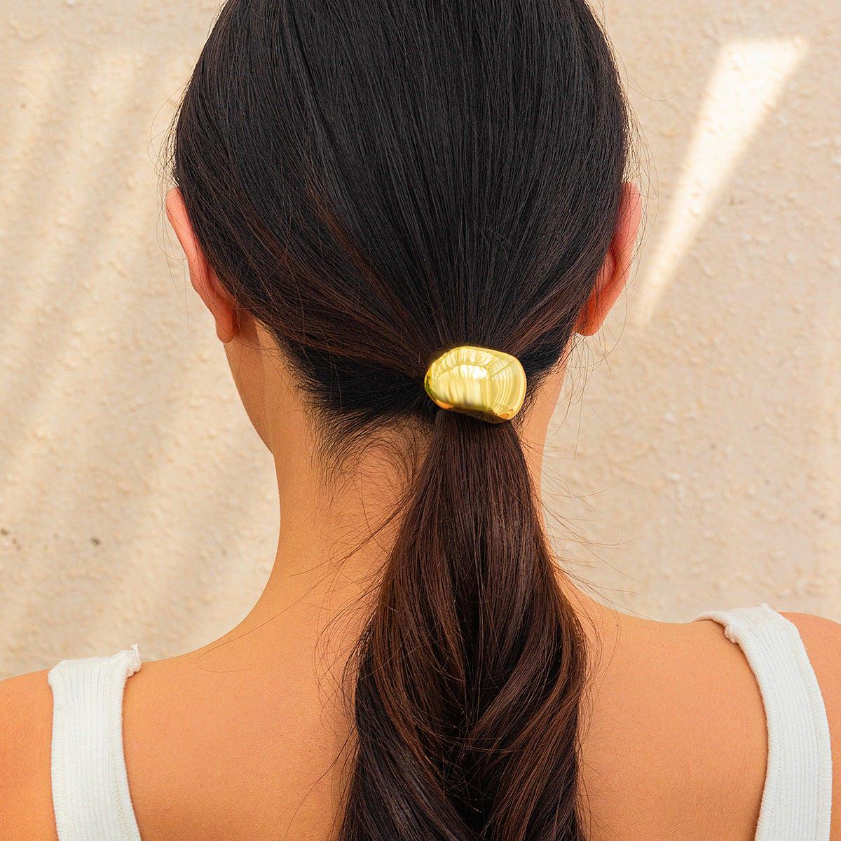 Elegant Alloy Concave-Convex Hair Clip