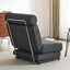 Single Sofa Chair Foldable Single Sofa Bed with Pillow,Portable Foldable Sofa Bed,Leisure Sofa Chair,Easy to Store, Dark Grey - Korvel