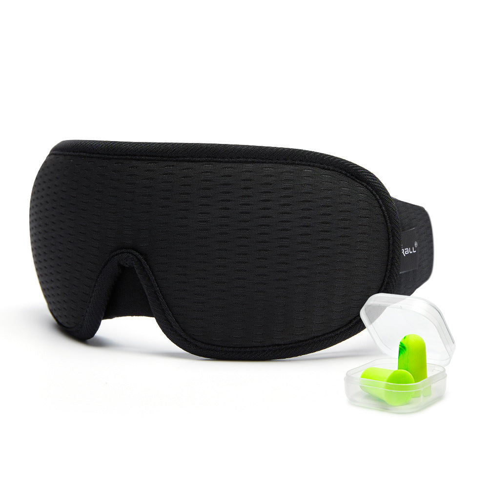 Premium 3D Sleeping Eye Mask with Earplugs