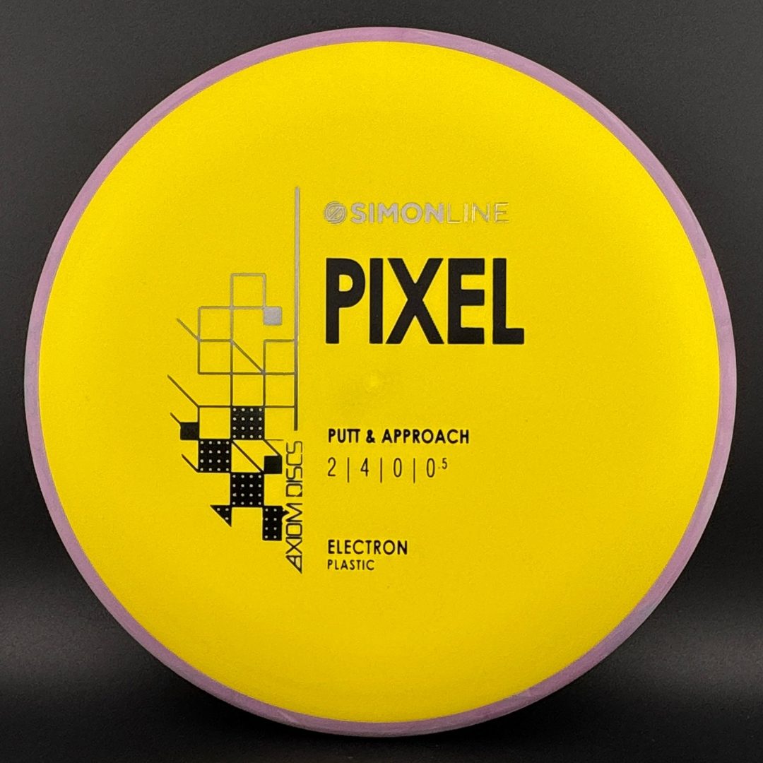 Medium Electron Pixel - Simon Line Disc Golf Putter