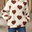 Heart Pocketed Dropped Shoulder Hoodie - Korvel