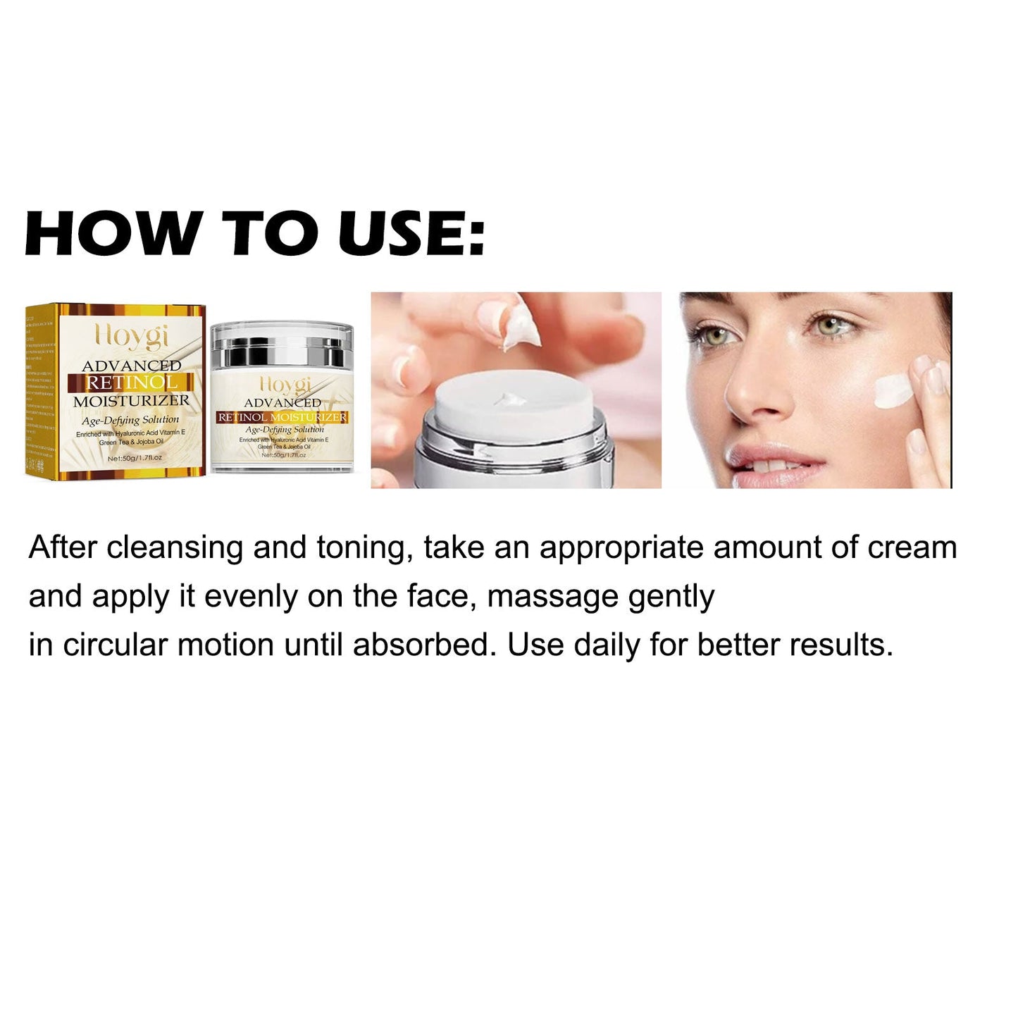 Retinol Cream Lighten Fine Lines Lift Firming Face Skin Brightening Skin Repair Moisturizing Cream - Korvel