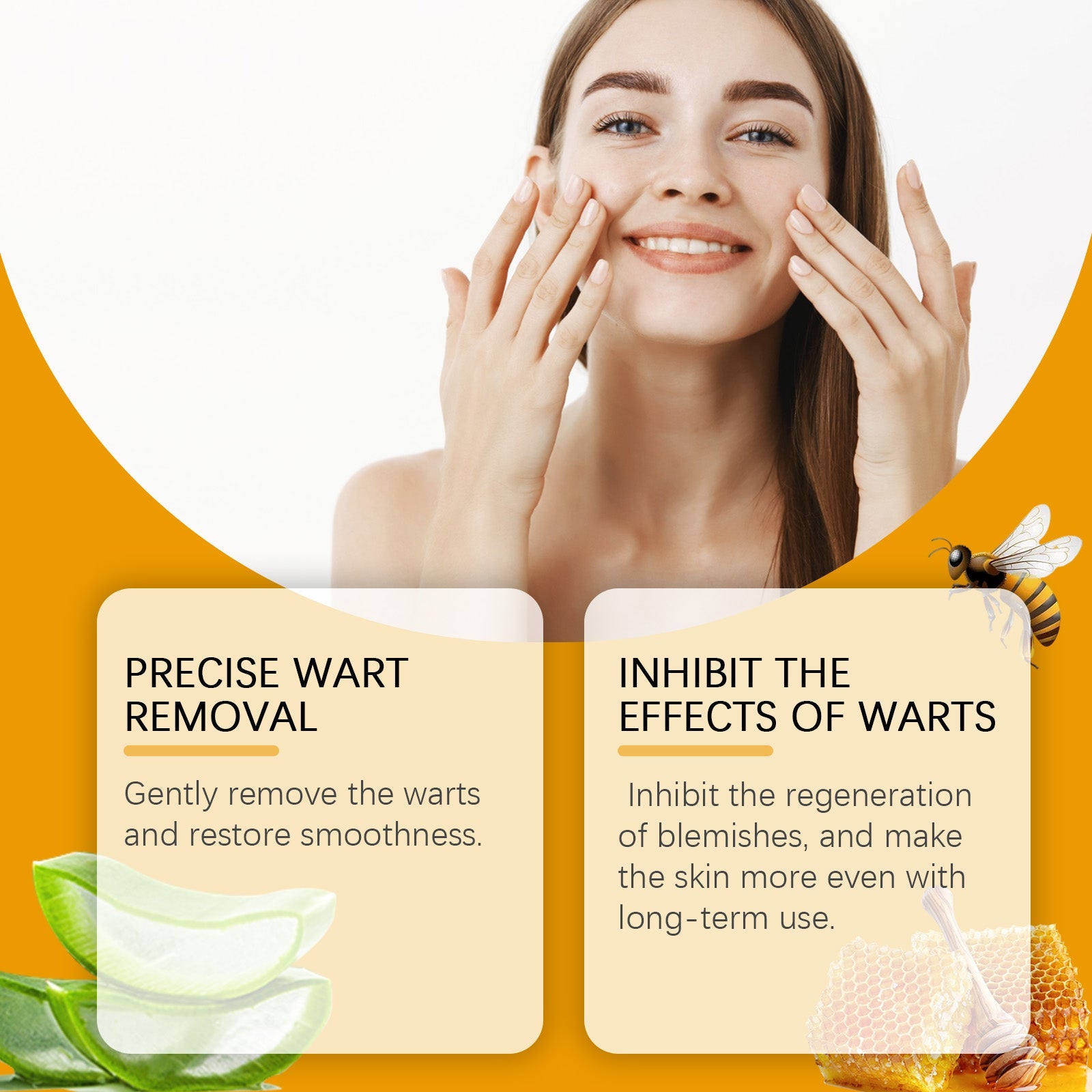 Bee Venom Keyo Cream, Gentle Clean Smooth Skin Moisturizing Moisturizing Daily Massage Keyo Cream - Korvel