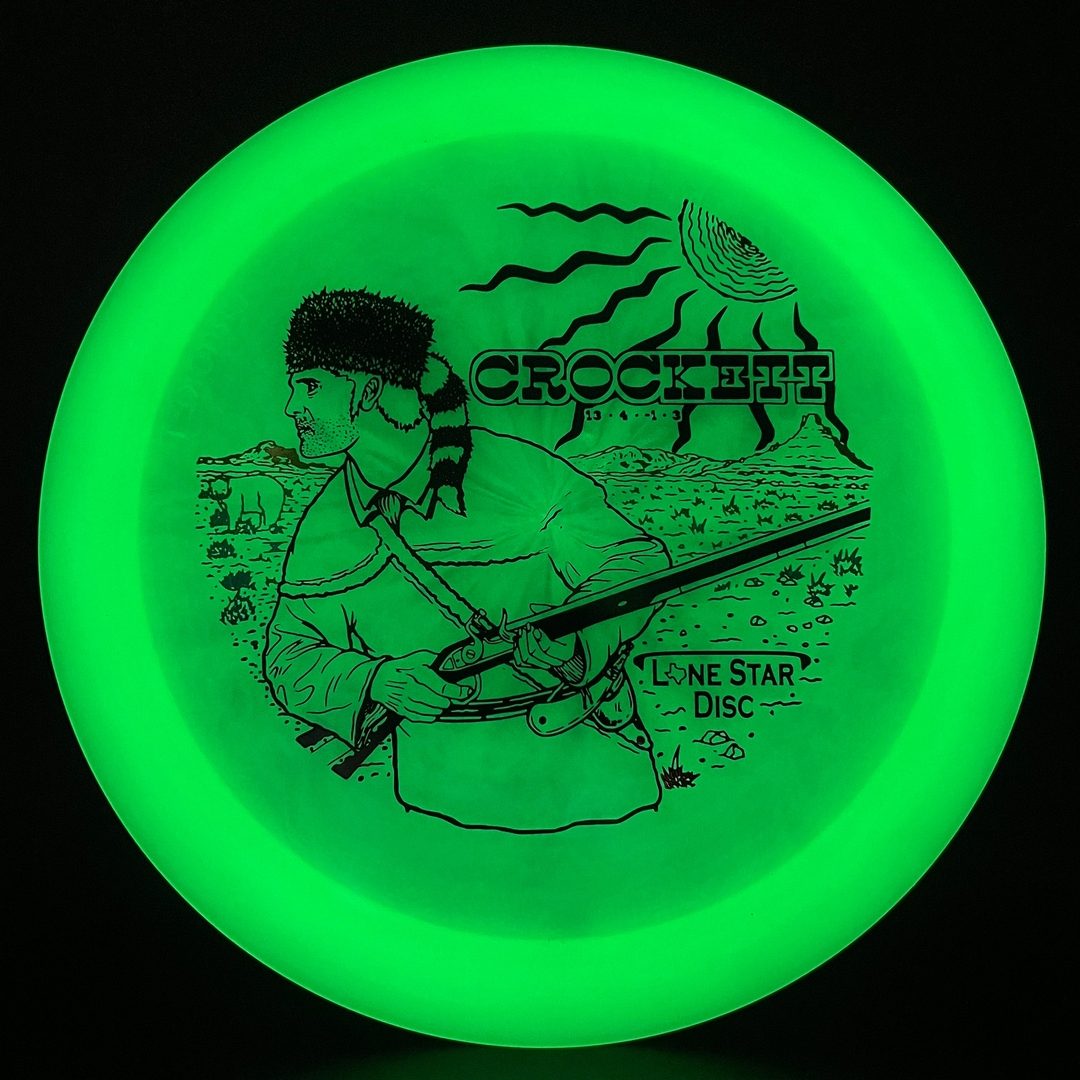 Glow Crockett Disc Golf Driver - Alpha & Bravo Glow