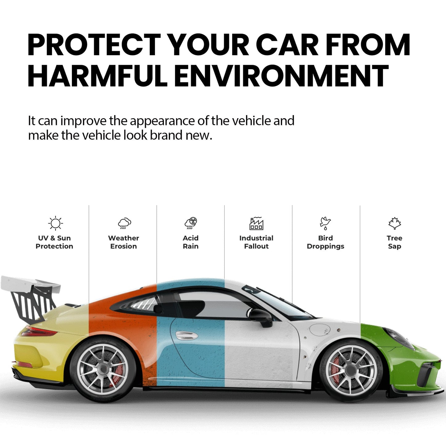 Car Coating Agent, Car And Car Paint Multi-Purpose Renovation Clean Plating Crystal Coating Maintenance And Repair Spray - Korvel
