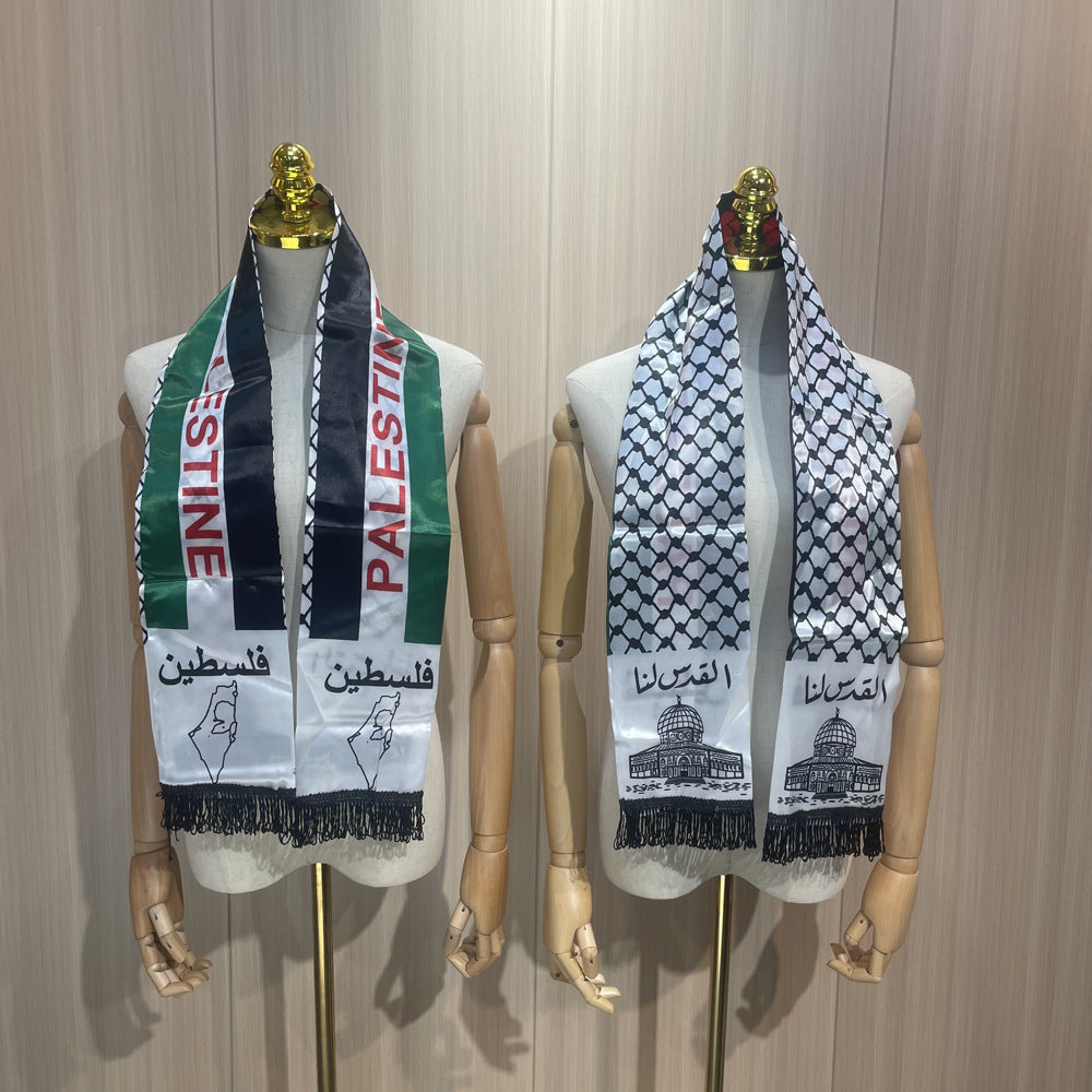 Arabic scarf prayer scarf ethnic style scarf shawl scarf headscarf - Korvel