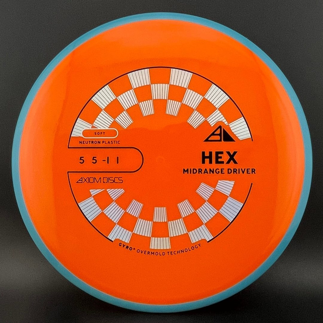 Soft Neutron Hex Disc Golf Midrange