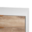 Wooden Tall 4 Drawer Dresser,Chest of Drawers with 4 Metal Legs, Anti-Tipping Device for Bedroom,Living Room - Korvel