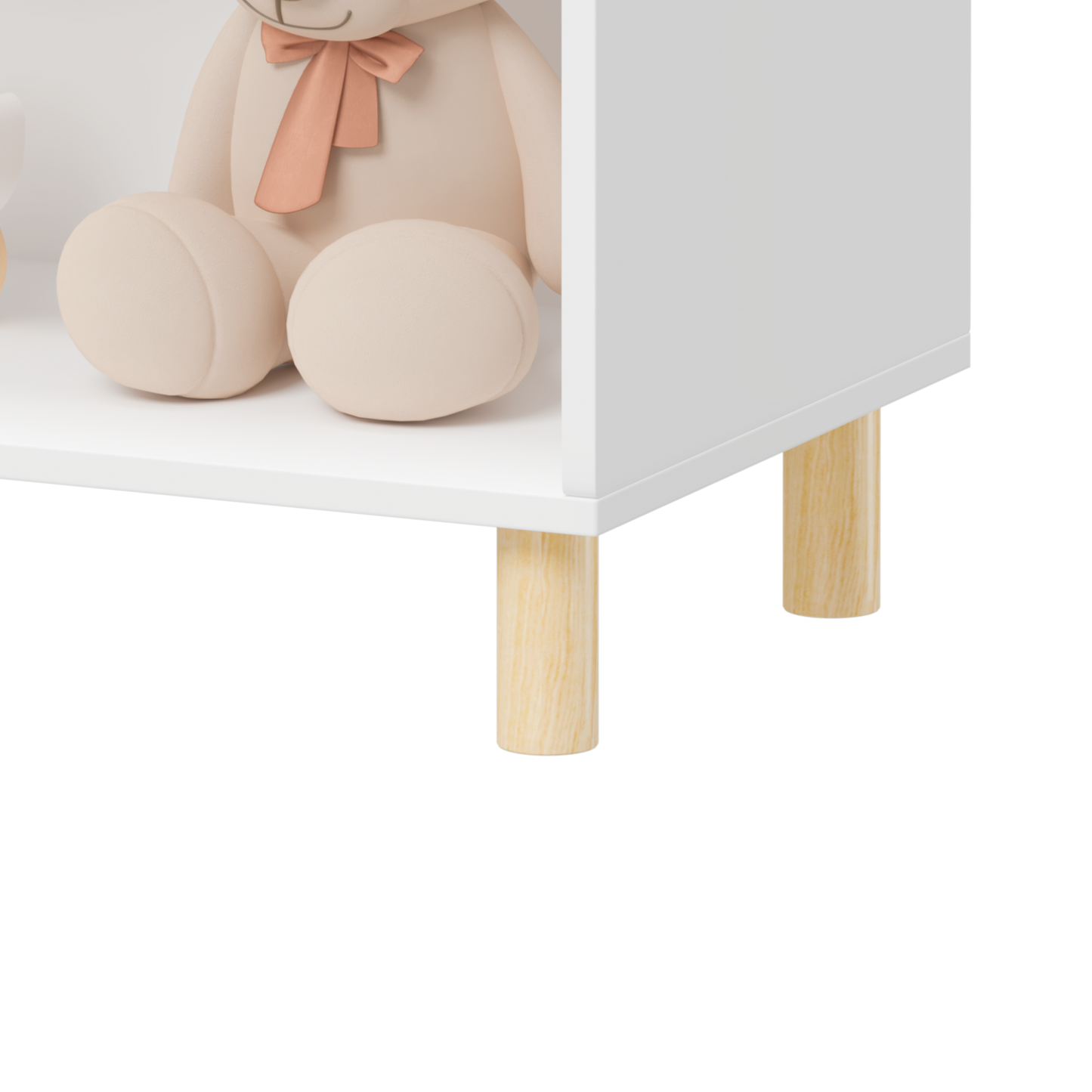 Kids 3-Tier Bookcase - Premium Children's Book Display & Toy Organizer