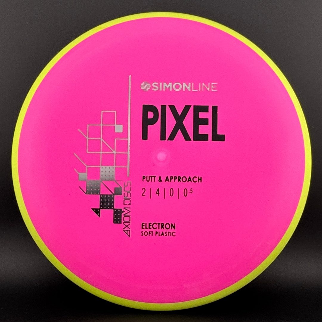 Soft Electron Pixel - Simon Line Disc Golf Putter