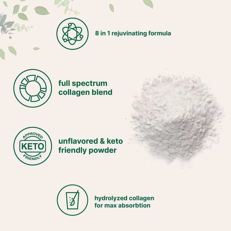 Multi Collagen Peptides Powder - Korvel