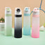 700ml frosted spray water cup outdoor sports kettle cooling water replenishment convenient advertising cup - Korvel