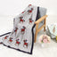 Baby Blankets Knitted Newborn Cute Cartoon Soft Warm Swaddle Kids Bath Towels 100*80cm Toddler Infantil Stroller Bedding Blanket - Korvel