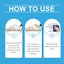 Shoe Decontamination Foam Cleaner Small White Shoes Gentle Clean Yellow Edge Stain Shoe Cleaner - Korvel
