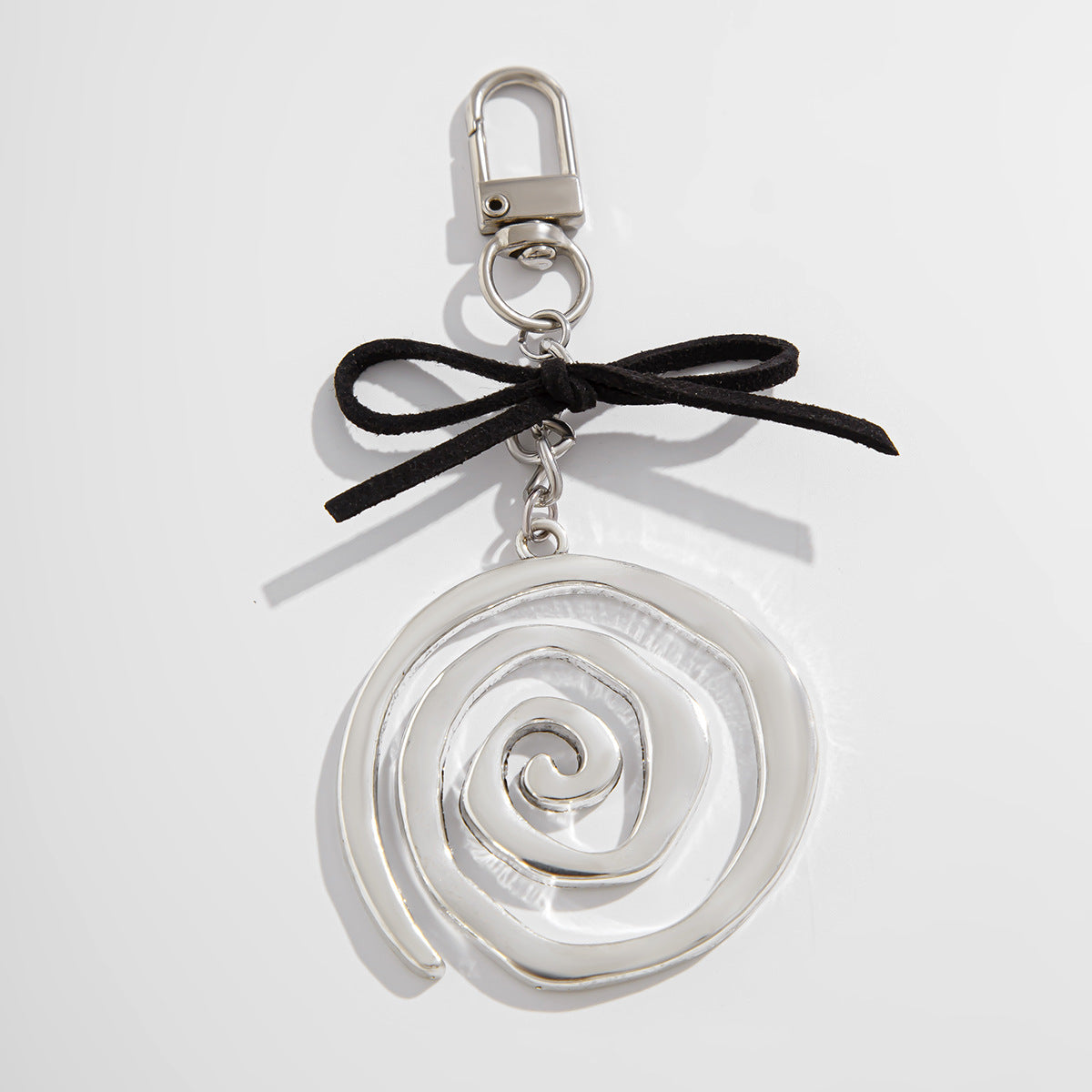 Spiral Pendant Keychain - Premium Alloy Design