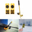 Furniture Mover Tool Set Furniture Transport Lifter Heavy Stuffs Moving Tool 4 Wheeled Mover Roller+1 Wheel Bar Hand Tools Set - Korvel