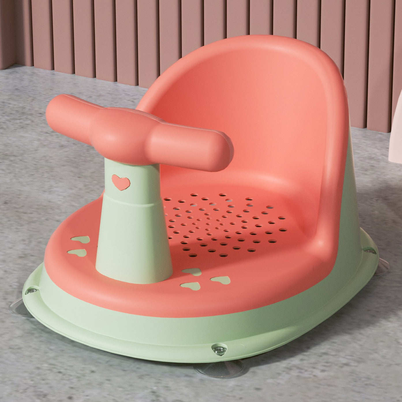 Baby shower chair children's shower artifact shower bench adjustable seat support baby bathtub bracket anti slip shower bench - Korvel