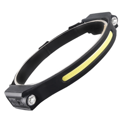 Type C Rechargeable Silicone Sensor Headlight for Outdoor Activities