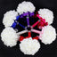 White Ivory Bridal Bridesmaid Flower Wedding Bouquet Artificial Flower Rose Bouquet Crystal Bridal Bouquets - Korvel