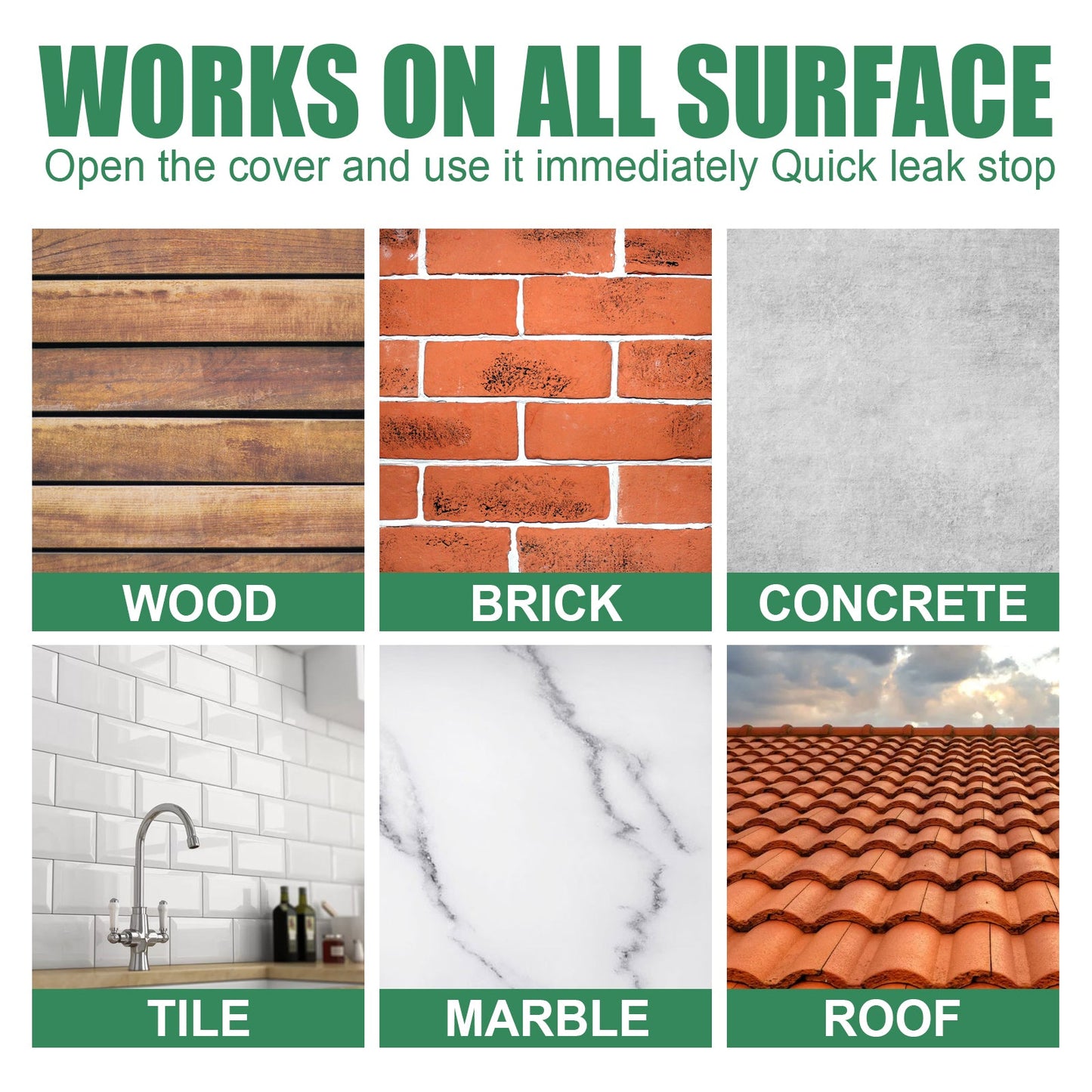 Floor Leak Waterproof Adhesive, Exterior Wall Bathroom Toilet Waterproofing Agent Brick Wall Permeable Paint - Korvel