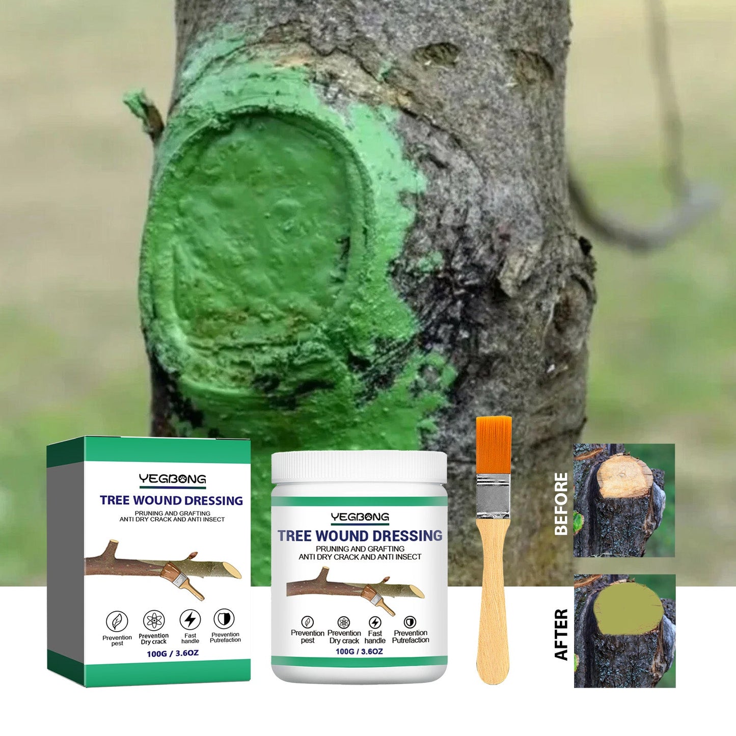 Tree Wound Dressing for Fruit Trees and Shrubs